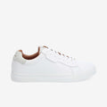 SCHMOOVE — sparkle-sneaker-m-nappa-suede-blanc-beige