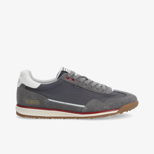 SCHMOOVE — camden-sneaker-m-nylon-suede-sde-gris