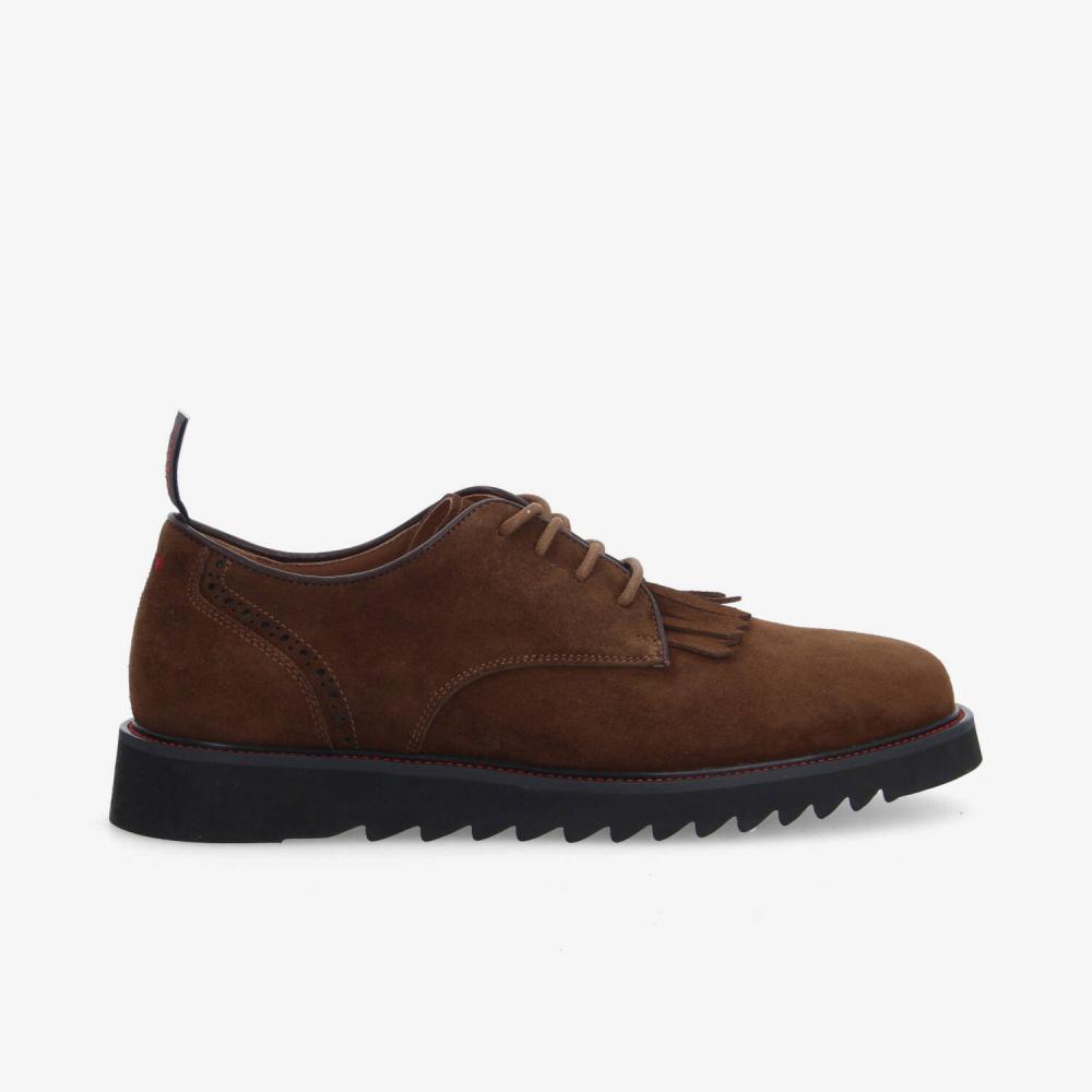 SCHMOOVE — ripple-derby-m-suede-marron