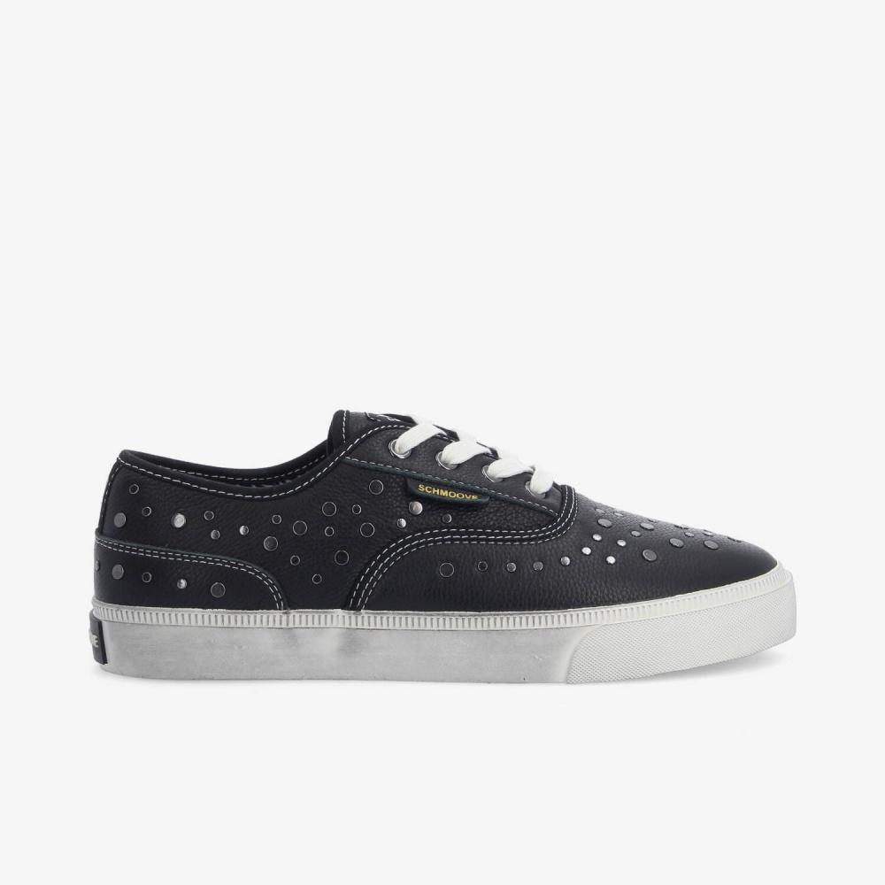 SCHMOOVE — arlo-studs-m-tumbled-leather-noir