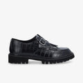 SCHMOOVE — mysen-plt-buckle-m-mat-kroco-noir