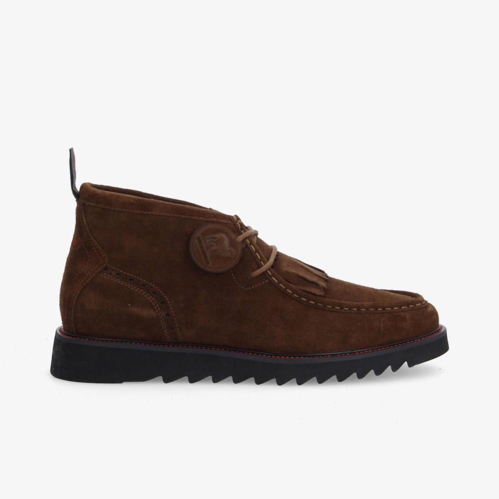 SCHMOOVE — ripple-chukka-m-suede-marron