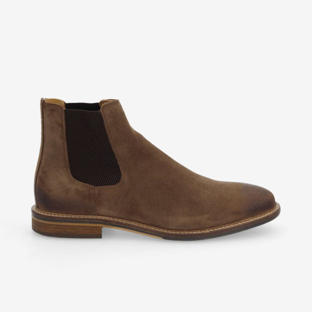SCHMOOVE — pilot-chelsea-suede-marron