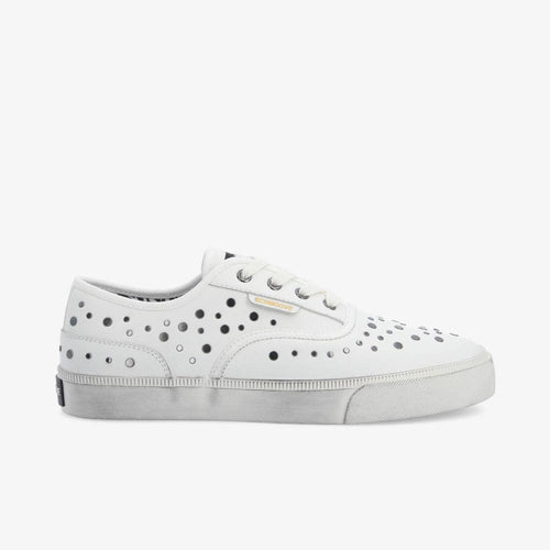 SCHMOOVE — arlo-studs-m-tumbled-leather-blanc
