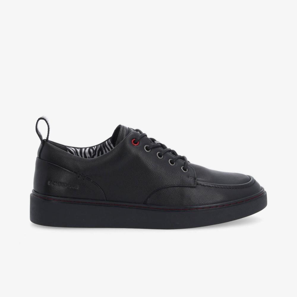 SCHMOOVE — loafly-plato-m-tumbled-leather-noir