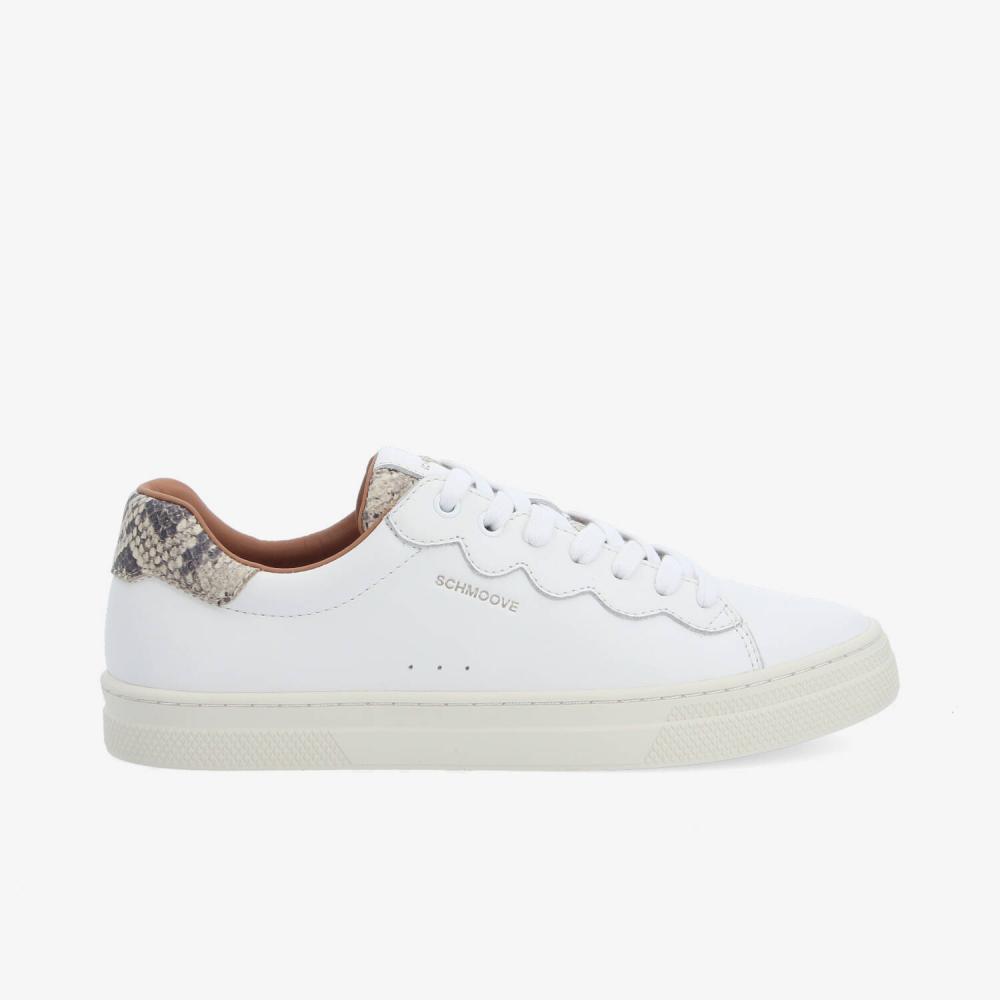 SCHMOOVE — sparkle-wave-w-nap-printpython-blanc-beige