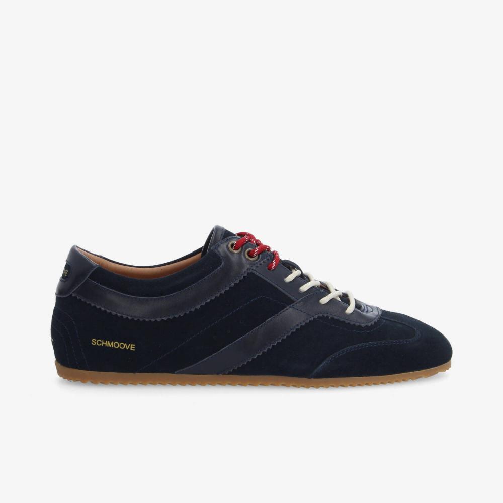 SCHMOOVE — terry-sneaker-m-suede-nappa-bleu