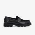 SCHMOOVE — johnny-loafer-m-grain-ltr-suede-noir