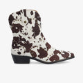 SCHMOOVE — maia-boots-w-pony-cow-marron-blanc