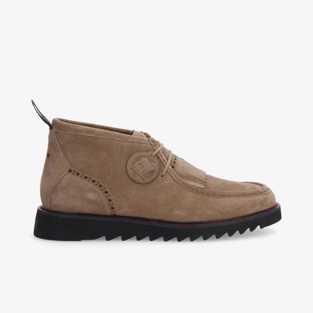SCHMOOVE — ripple-chukka-m-suede-beige