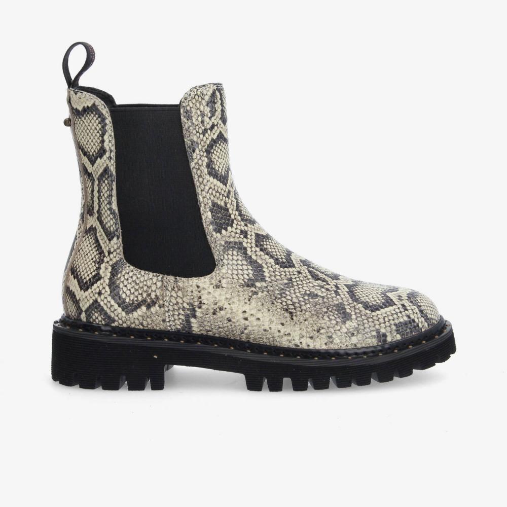 SCHMOOVE — mysen-chelsea-w-print-python-beige