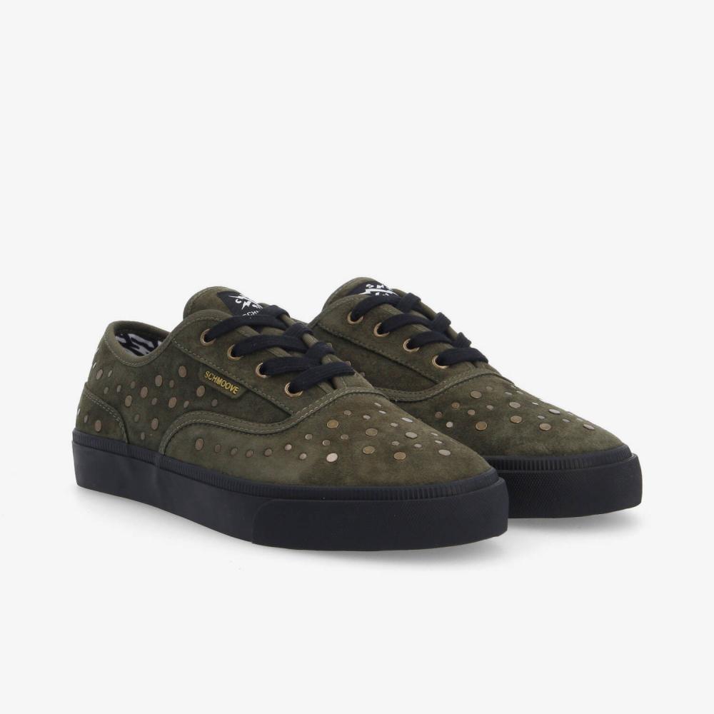 SCHMOOVE — arlo-studs-m-suede-vert