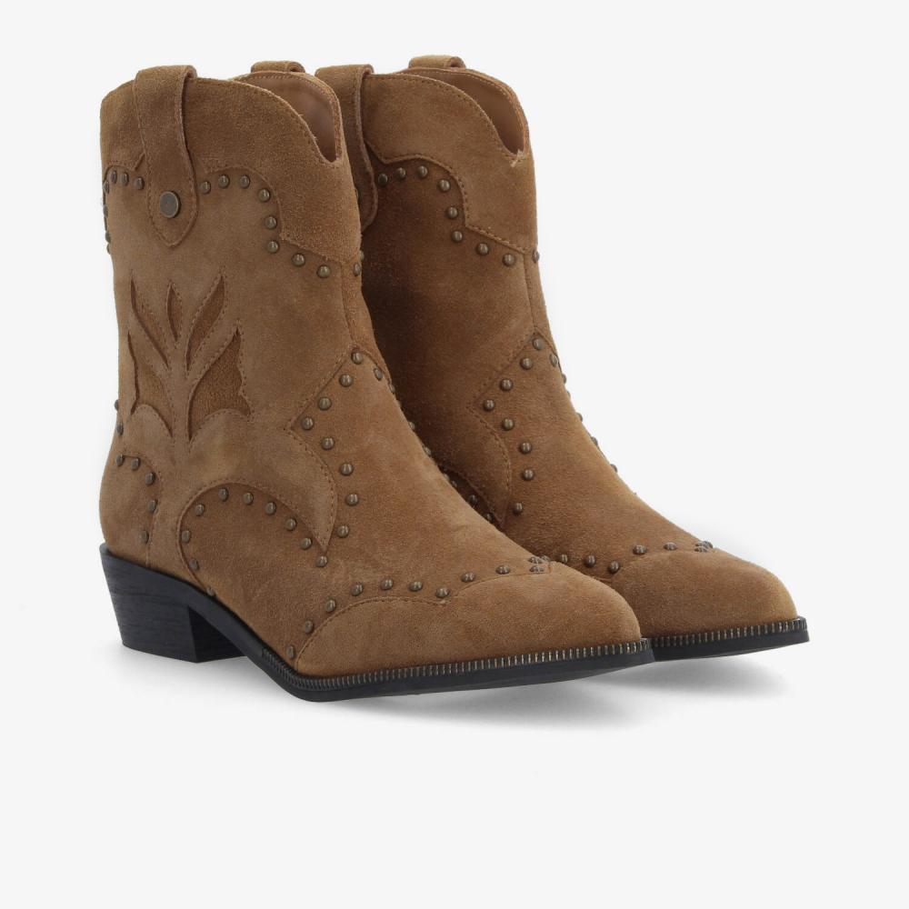 SCHMOOVE — maia-boots-w-suede-beige