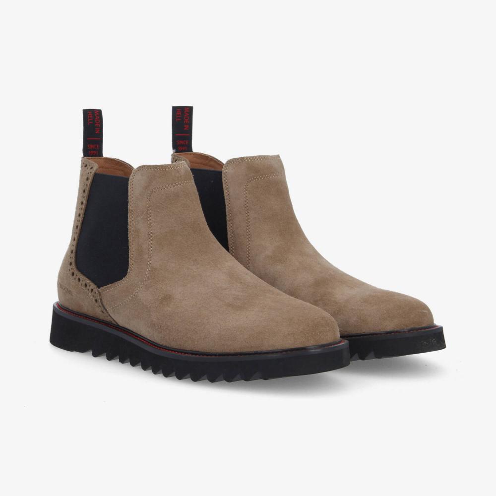 SCHMOOVE — ripple-chelsea-m-suede-beige