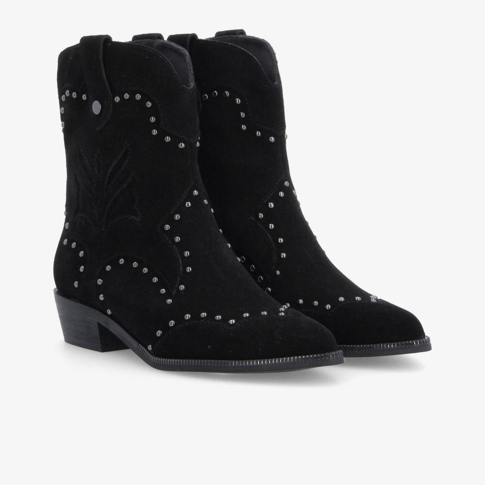SCHMOOVE — maia-boots-w-suede-noir