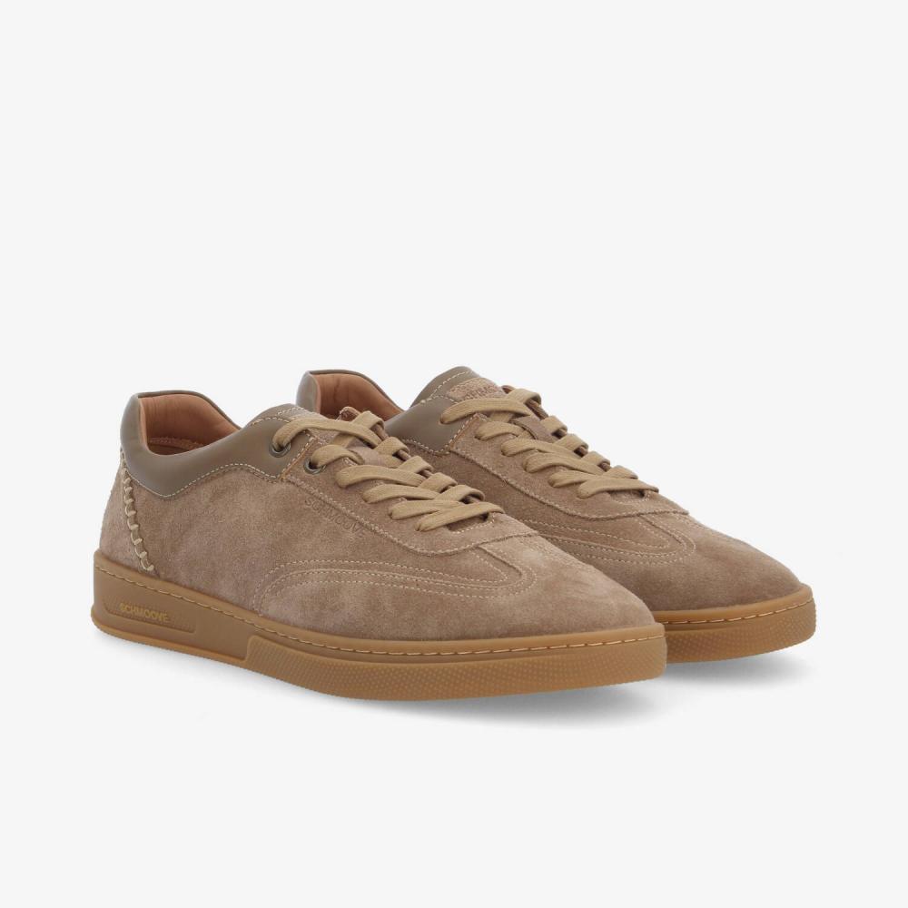 SCHMOOVE — san-marino-sneaker-m-suede-nappa-beige