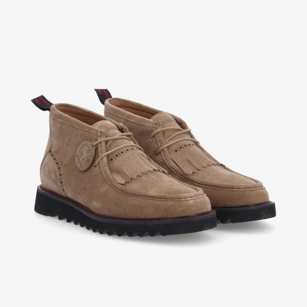 SCHMOOVE — ripple-chukka-m-suede-beige