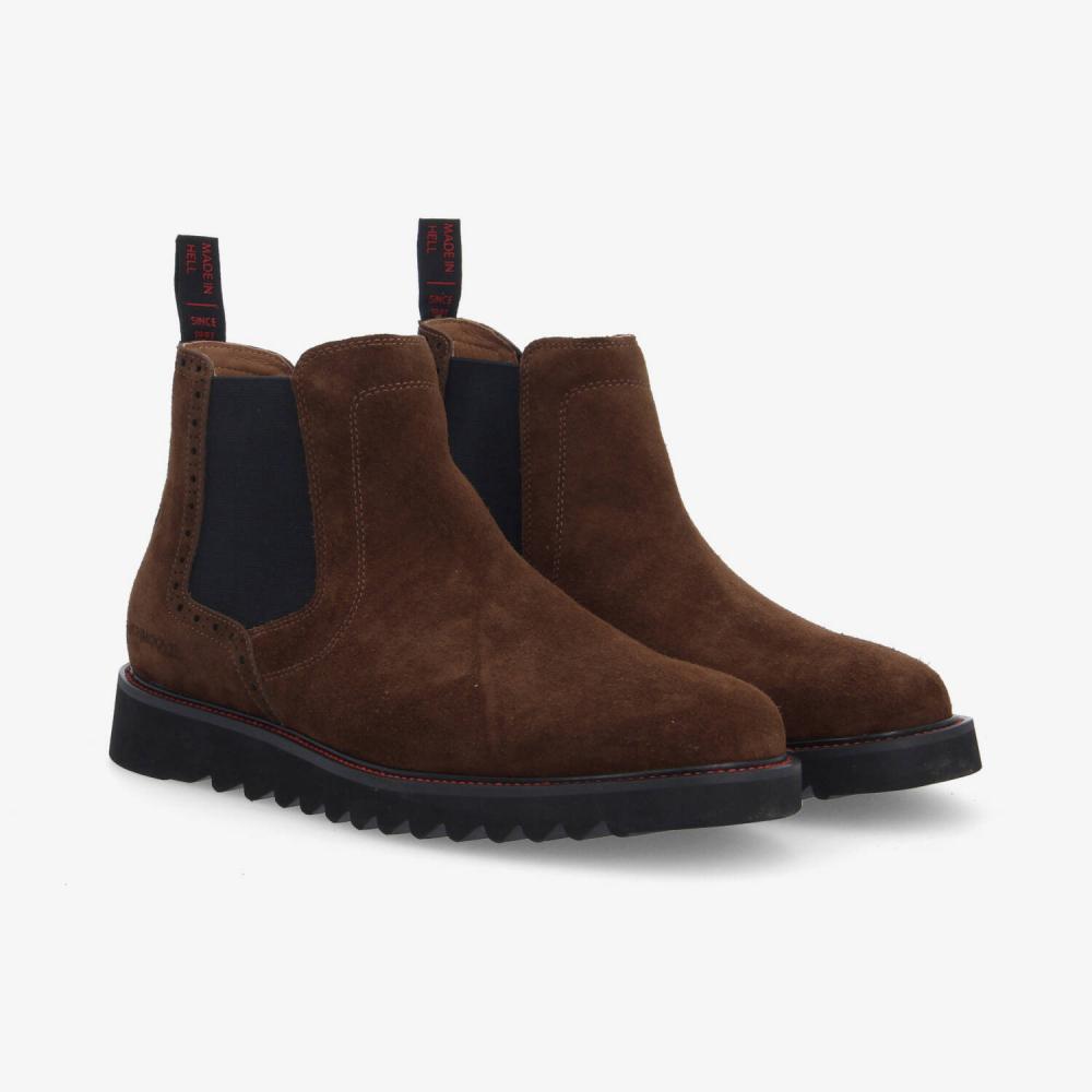 SCHMOOVE — ripple-chelsea-m-suede-marron