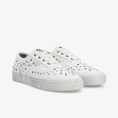 SCHMOOVE — arlo-studs-m-tumbled-leather-blanc