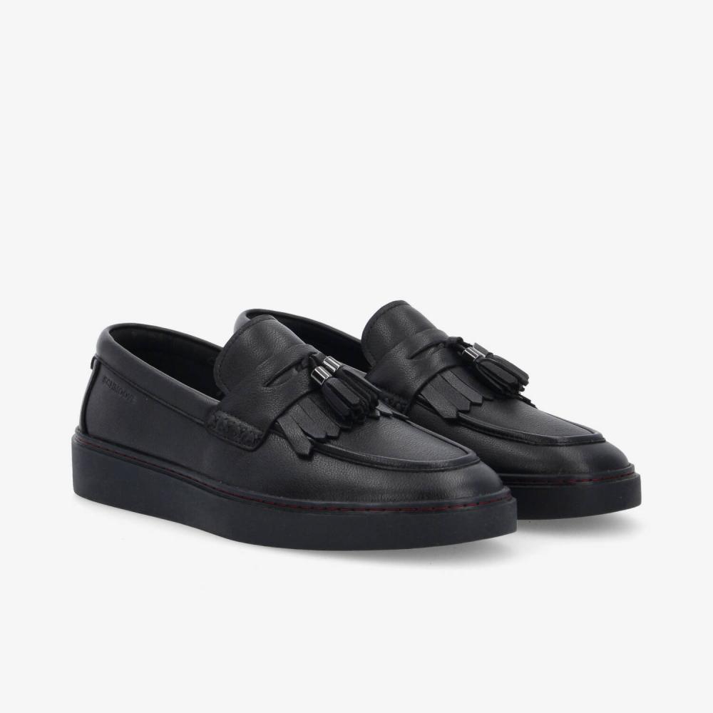 SCHMOOVE — loafly-loafer-m-tumbled-leather-noir