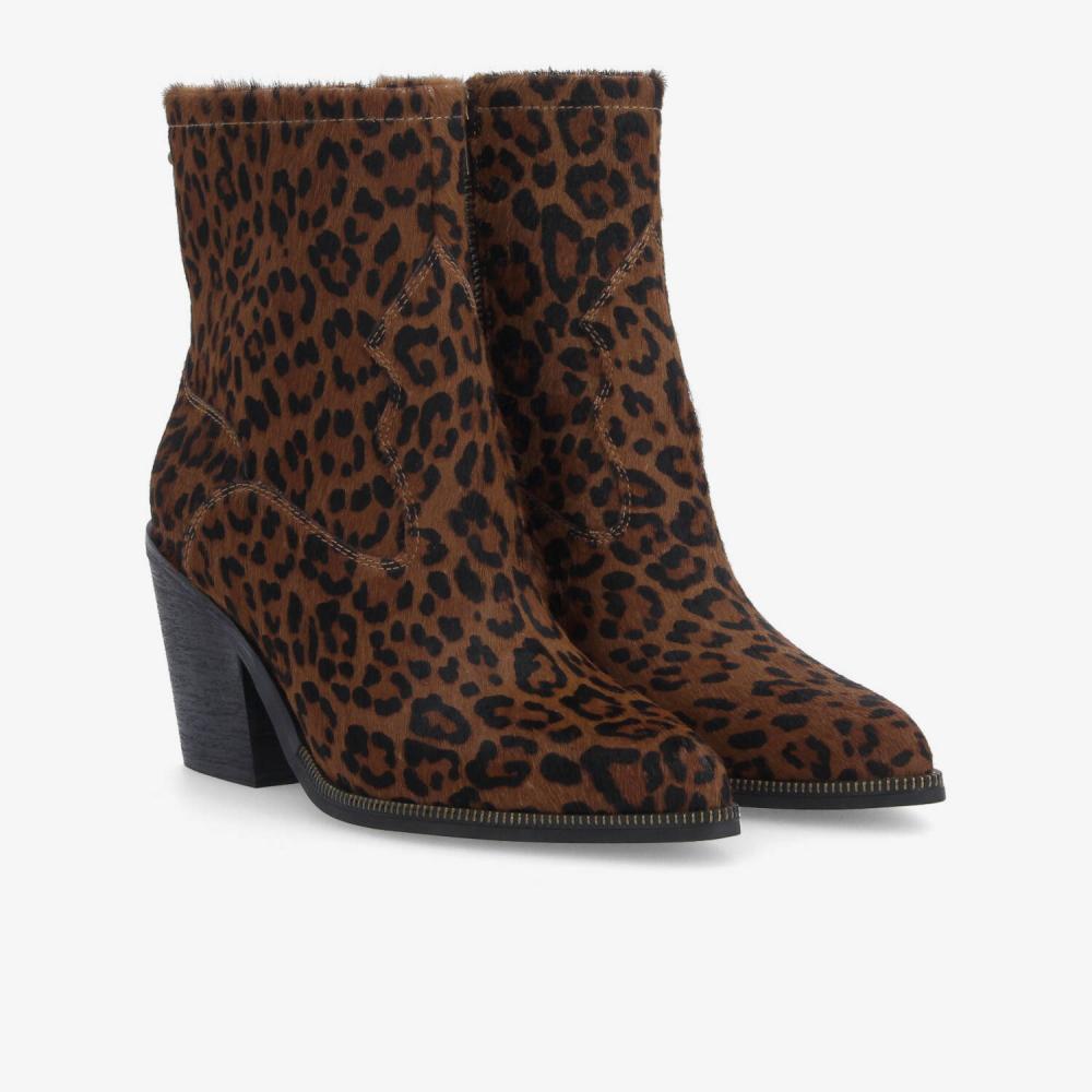 SCHMOOVE — leonie-zip-boots-w-pony-leo-marron