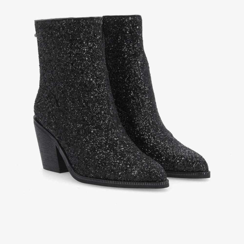 SCHMOOVE — leonie-zip-boots-w-glitter-noir
