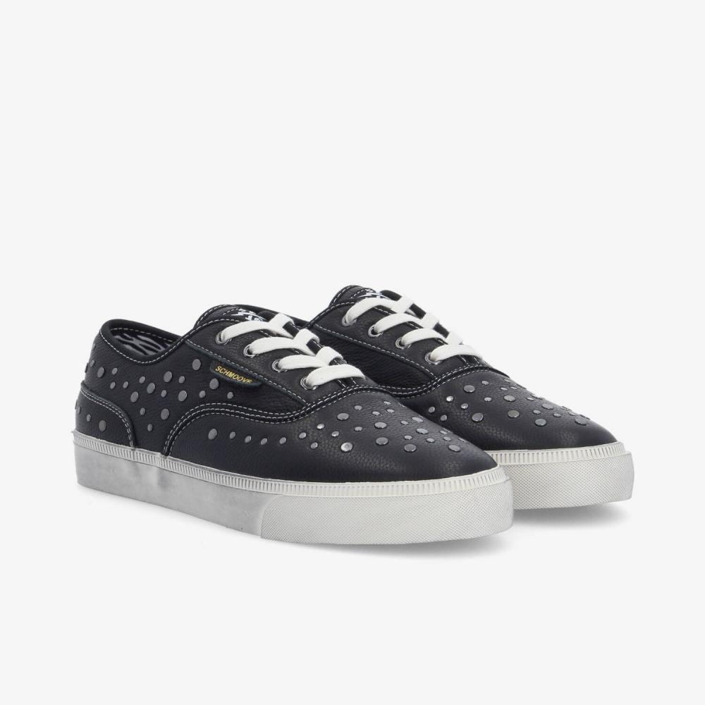 SCHMOOVE — arlo-studs-m-tumbled-leather-noir