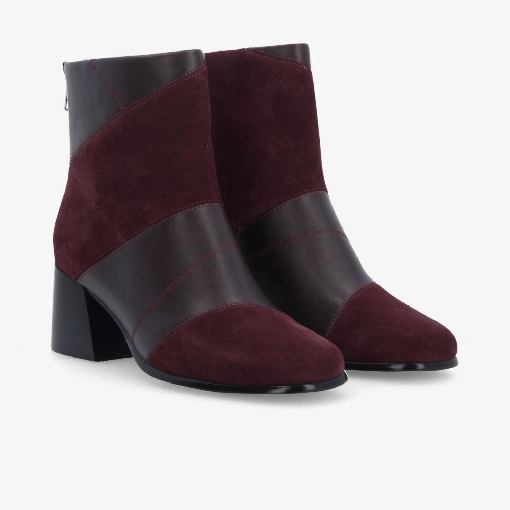 SCHMOOVE — skara-patch-boots-w-suede-nappa-rouge