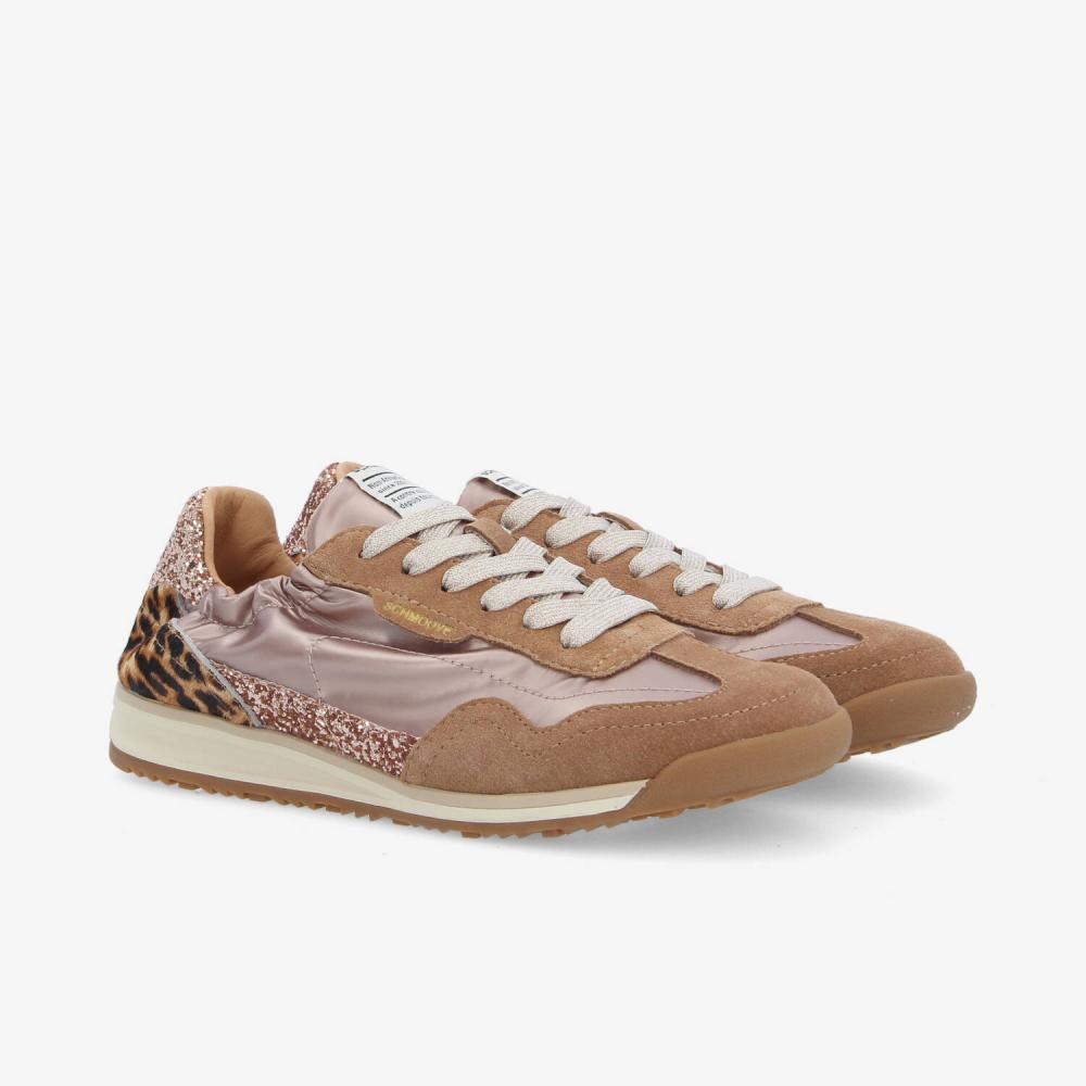 SCHMOOVE — camden-sneaker-w-nyl-sde-glitter-rose