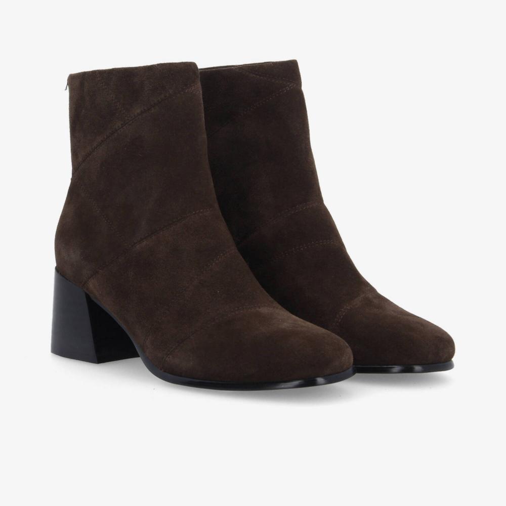 SCHMOOVE — skara-patch-boots-w-cow-suede-marron-fonce