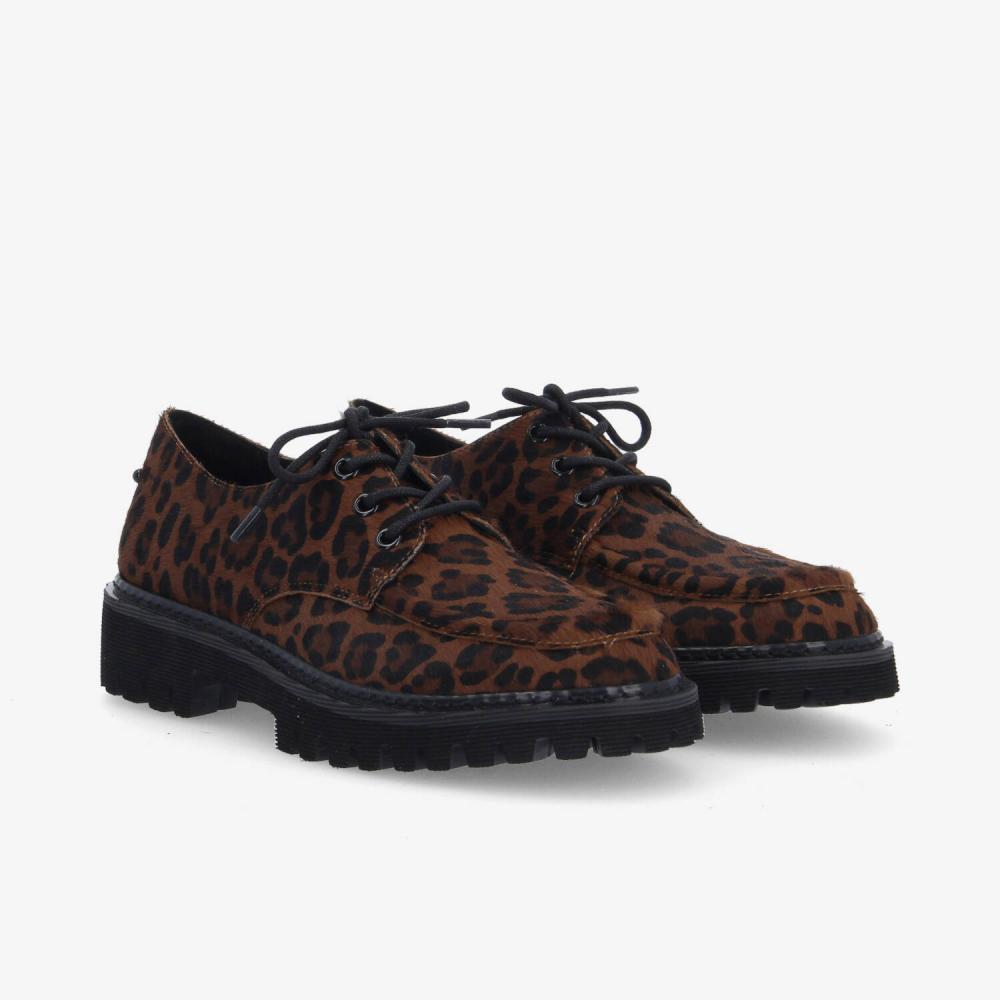 SCHMOOVE — mysen-plt-laces-w-pony-leo-marron