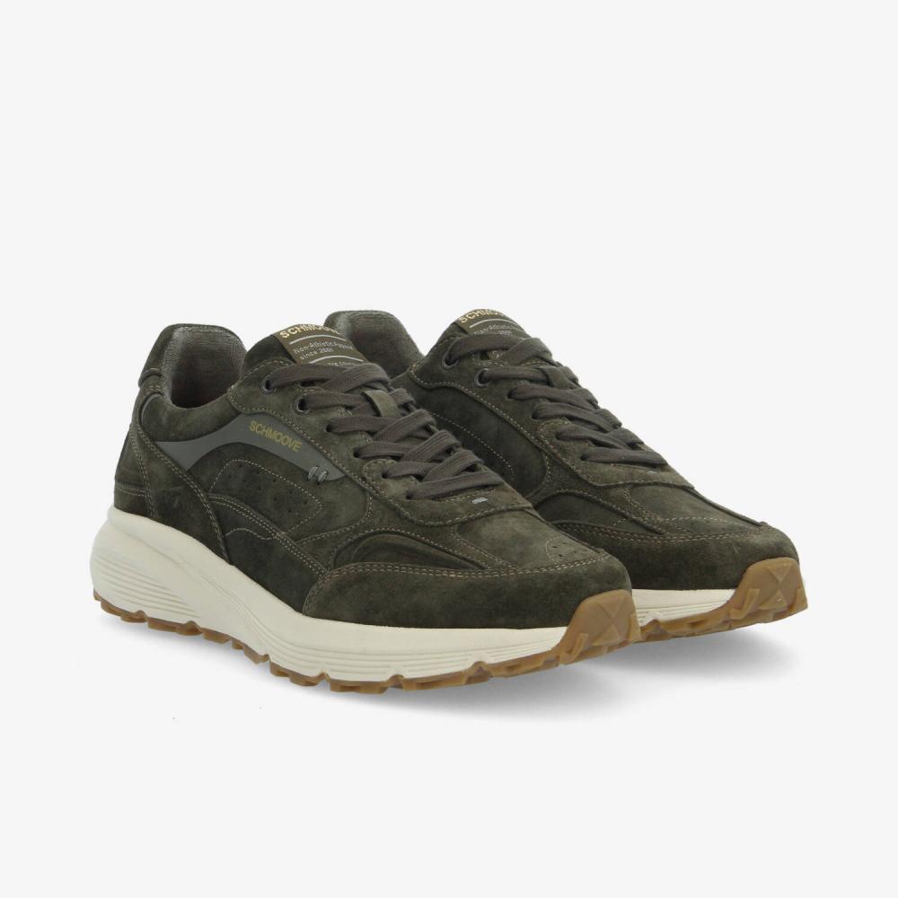 SCHMOOVE — dusk-runner-stamp-m-suede-vert