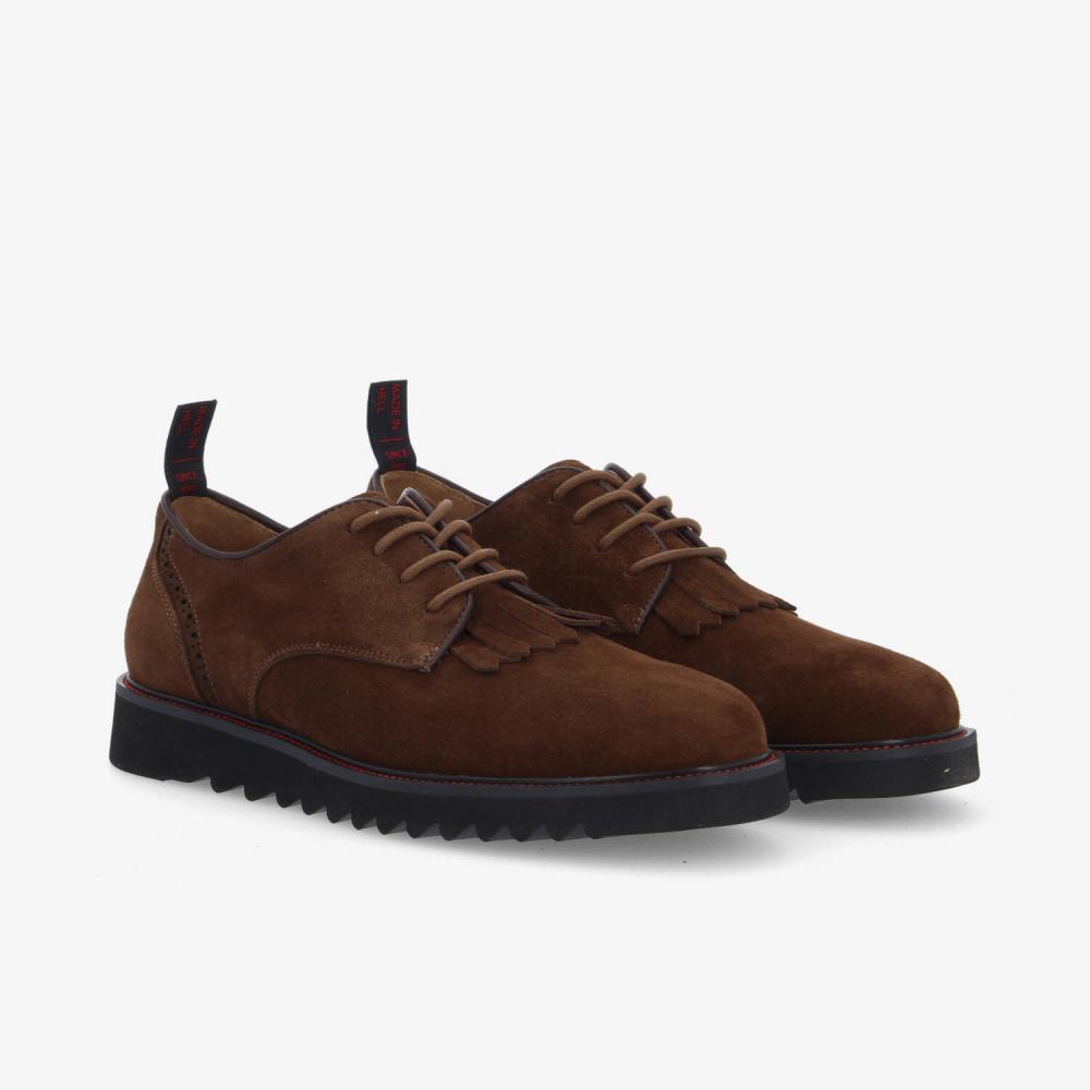 SCHMOOVE — ripple-derby-m-suede-marron