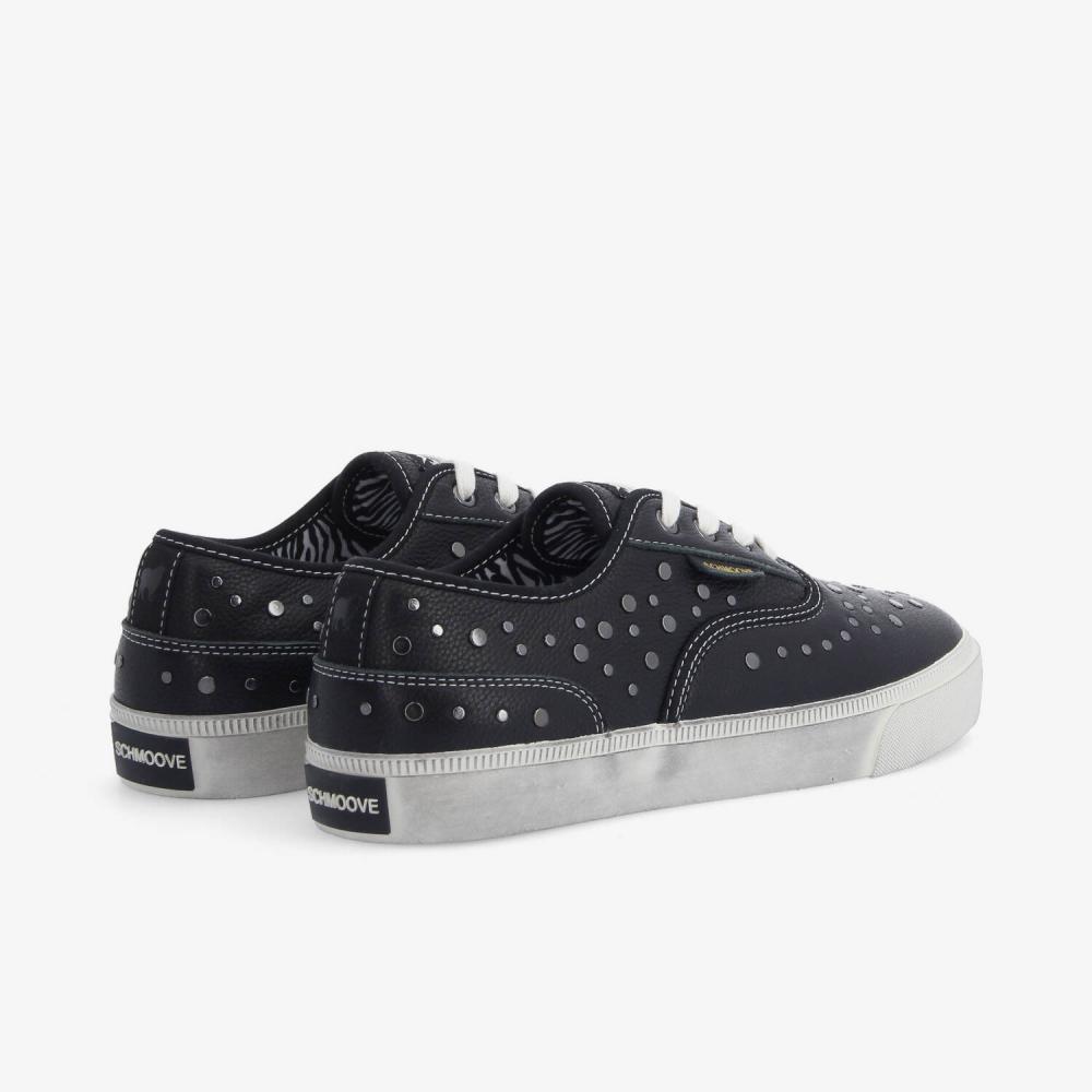 SCHMOOVE — arlo-studs-m-tumbled-leather-noir
