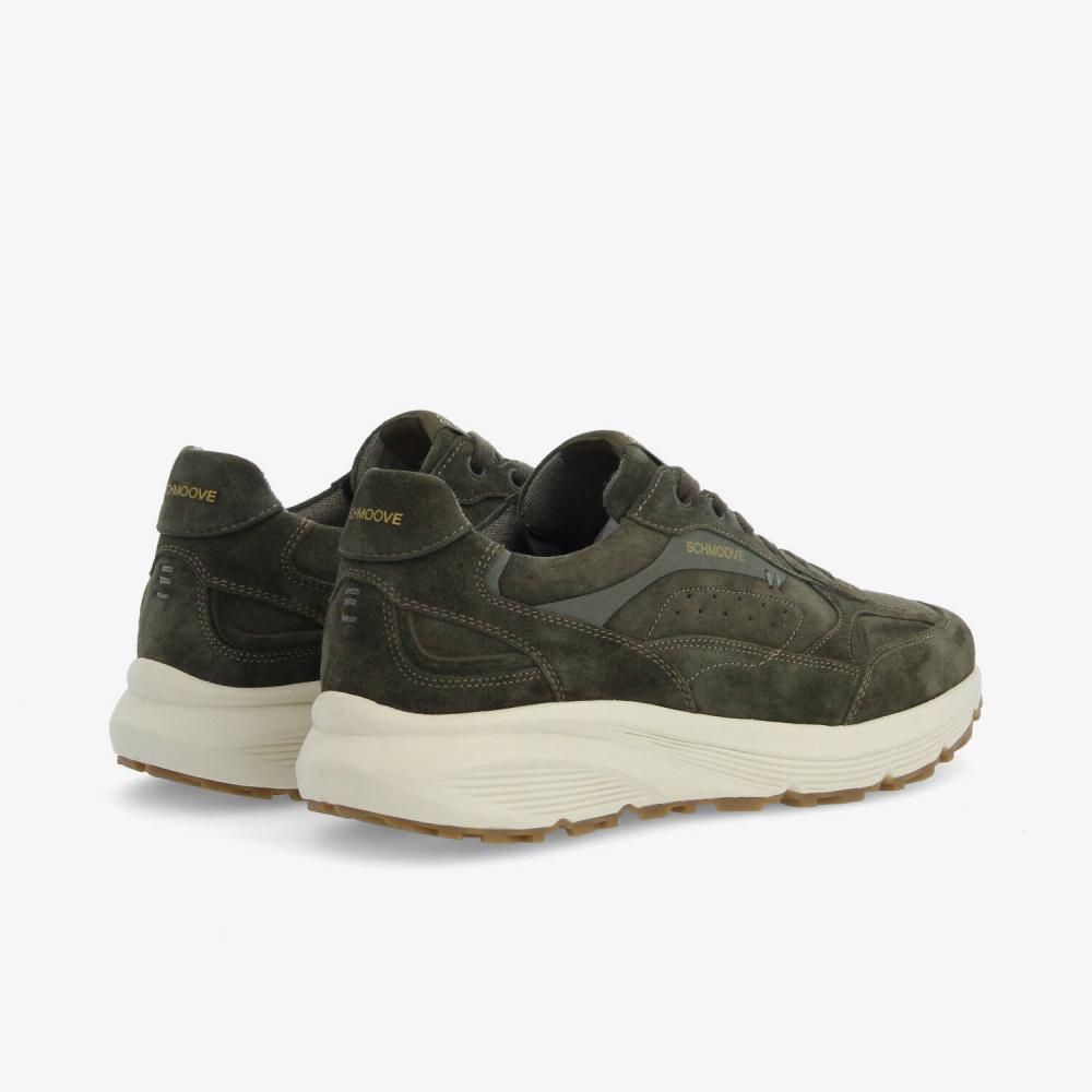 SCHMOOVE — dusk-runner-stamp-m-suede-vert