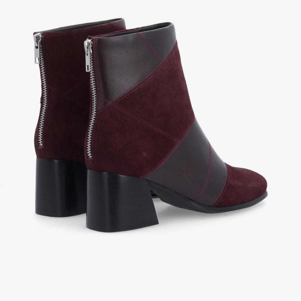 SCHMOOVE — skara-patch-boots-w-suede-nappa-rouge