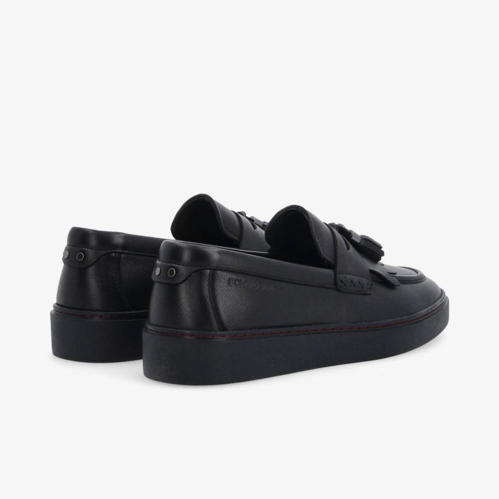 SCHMOOVE — loafly-loafer-m-tumbled-leather-noir