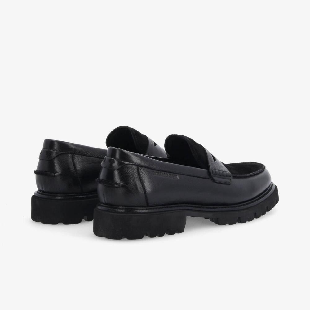 SCHMOOVE — johnny-loafer-m-grain-ltr-suede-noir