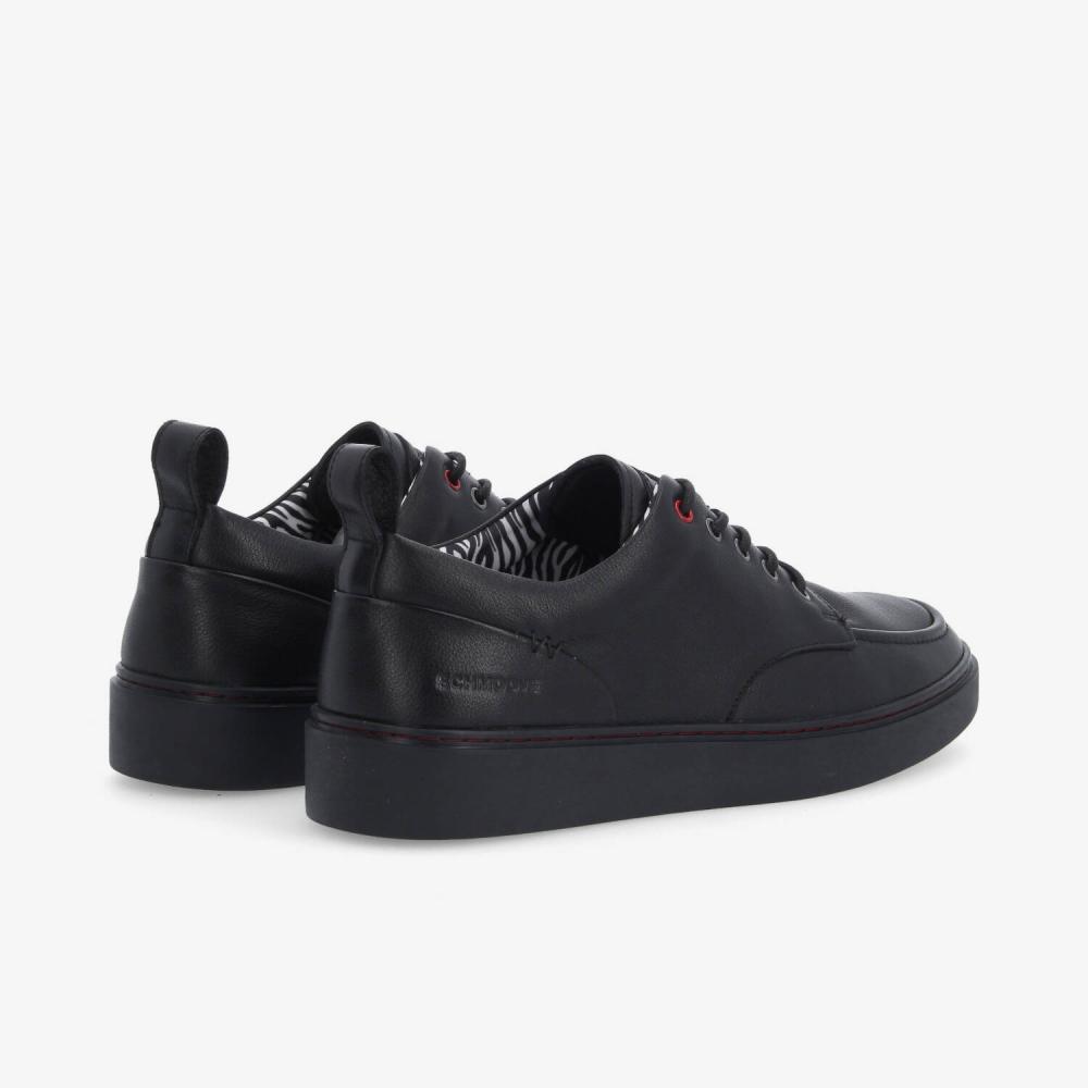 SCHMOOVE — loafly-plato-m-tumbled-leather-noir