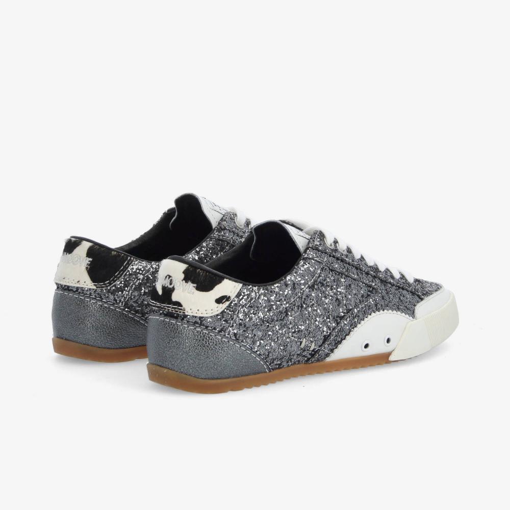 SCHMOOVE — mick-sneaker-w-glit-pony-cow-gris