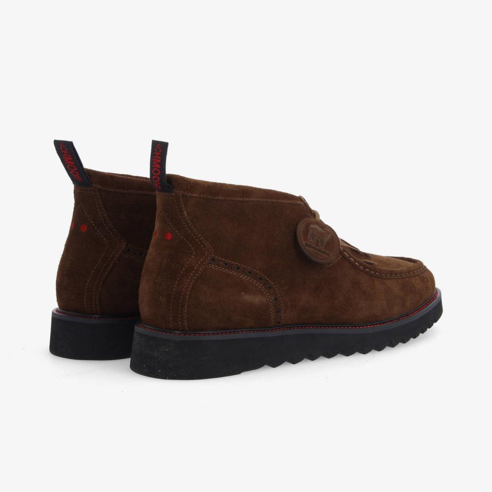 SCHMOOVE — ripple-chukka-m-suede-marron