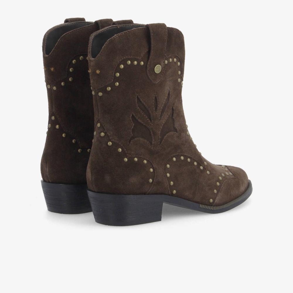 SCHMOOVE — maia-boots-w-suede-marron