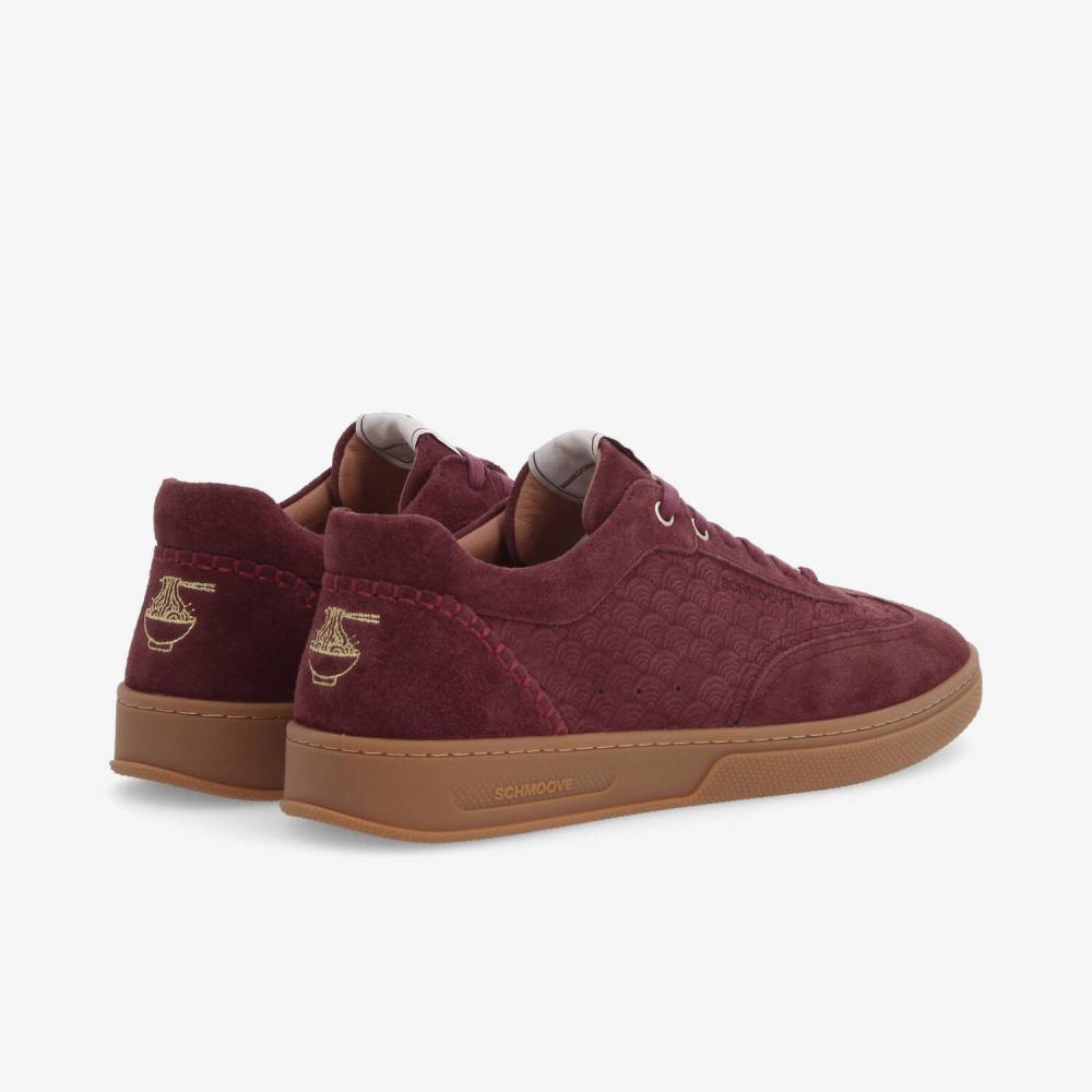 SCHMOOVE — san-marino-sneaker-m-suede-rouge