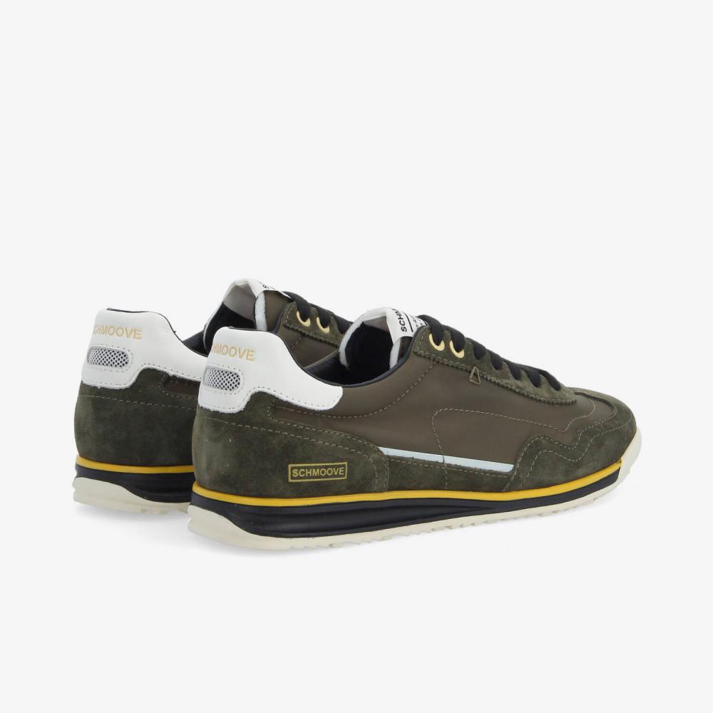 SCHMOOVE — camden-sneaker-m-nylon-suede-sde-vert