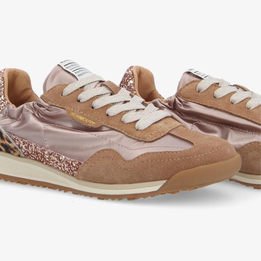 SCHMOOVE — camden-sneaker-w-nyl-sde-glitter-rose