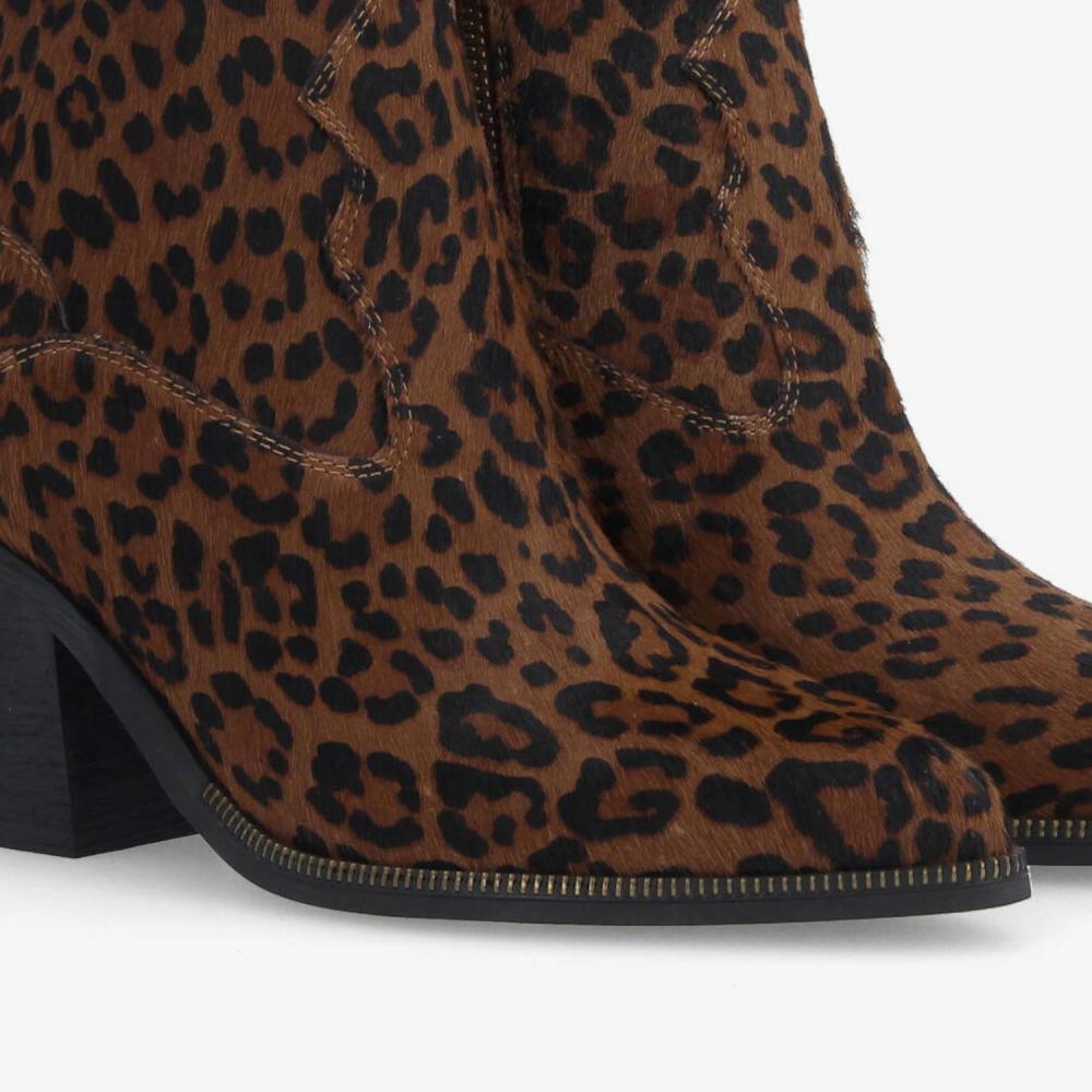 SCHMOOVE — leonie-zip-boots-w-pony-leo-marron