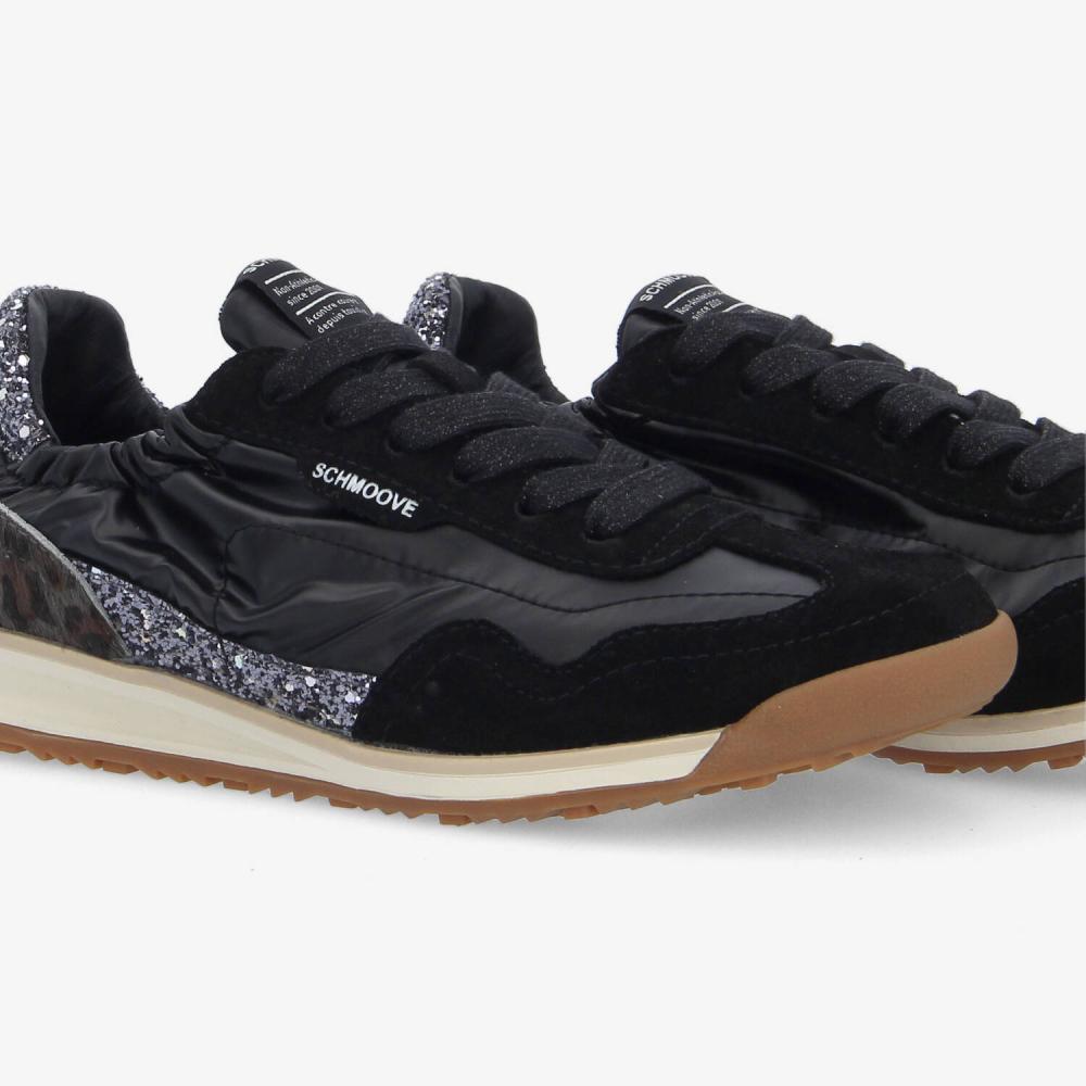 SCHMOOVE — camden-sneaker-w-nyl-sde-glitter-noir