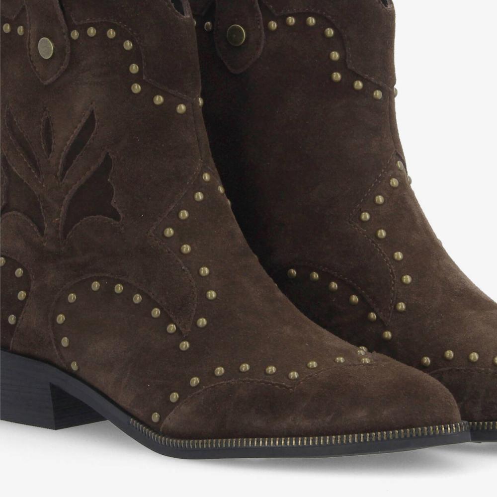 SCHMOOVE — maia-boots-w-suede-marron