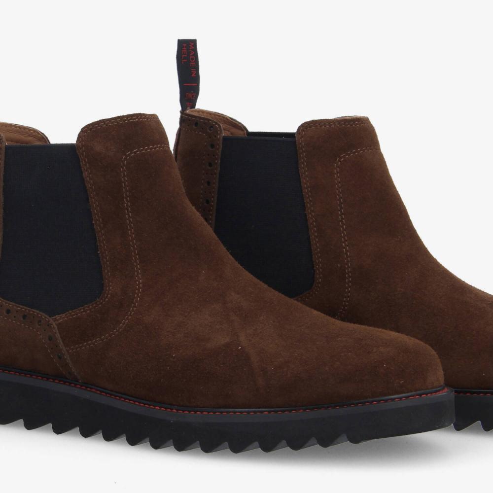 SCHMOOVE — ripple-chelsea-m-suede-marron