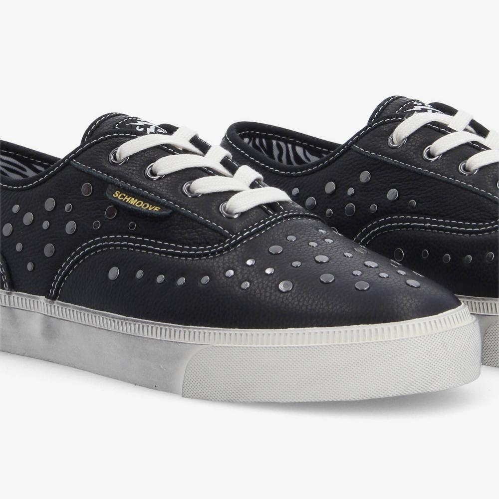 SCHMOOVE — arlo-studs-m-tumbled-leather-noir